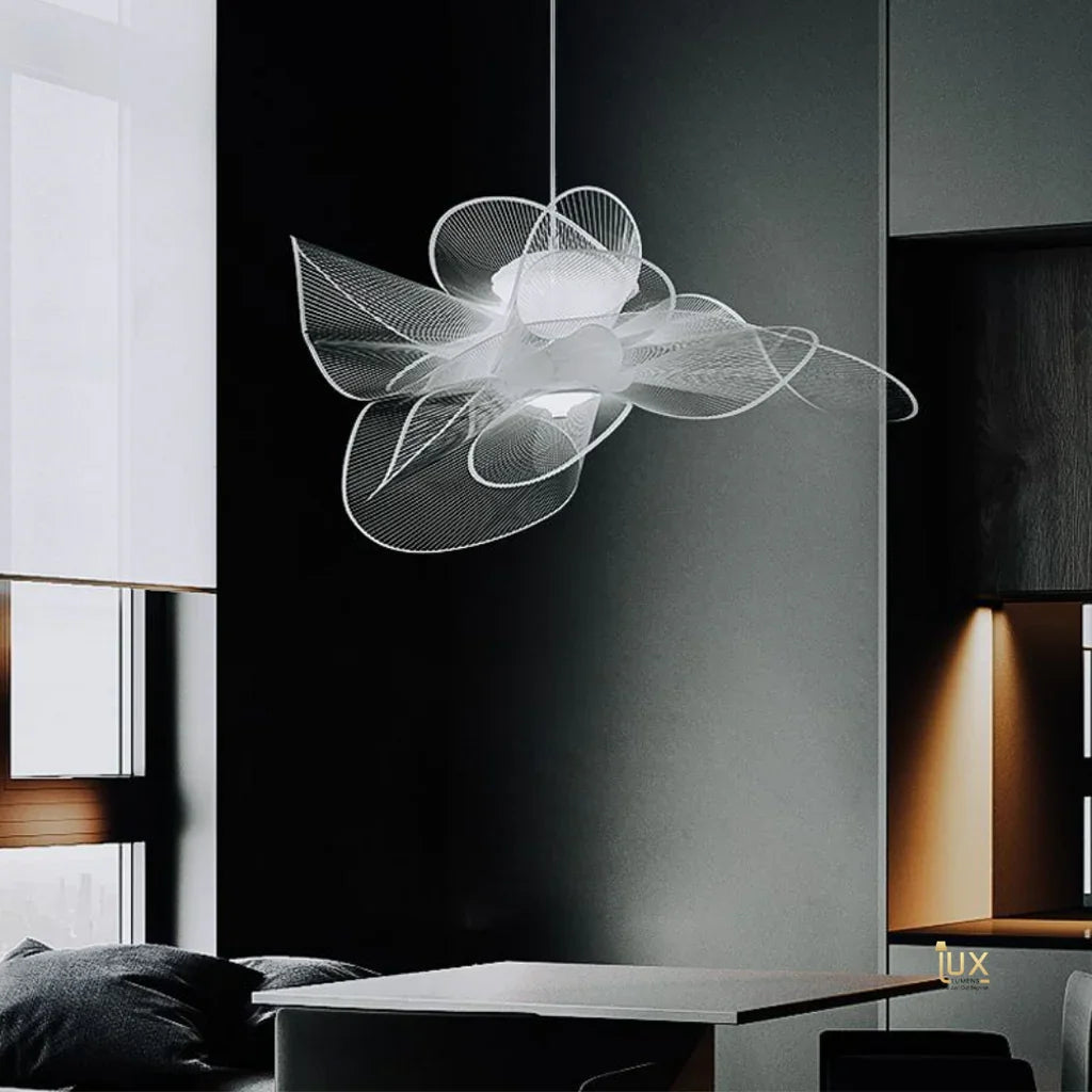 Mesh Cloud Iron Pendant Light – Iron detail 10