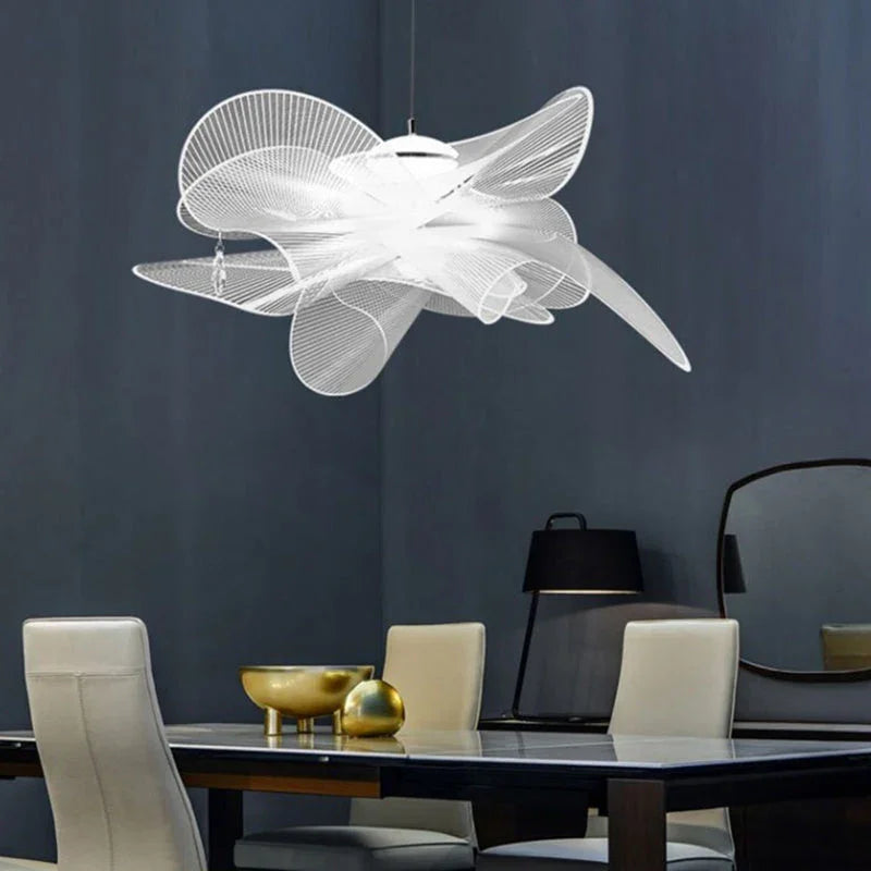 Mesh Cloud Iron Pendant Light – Iron detail 11
