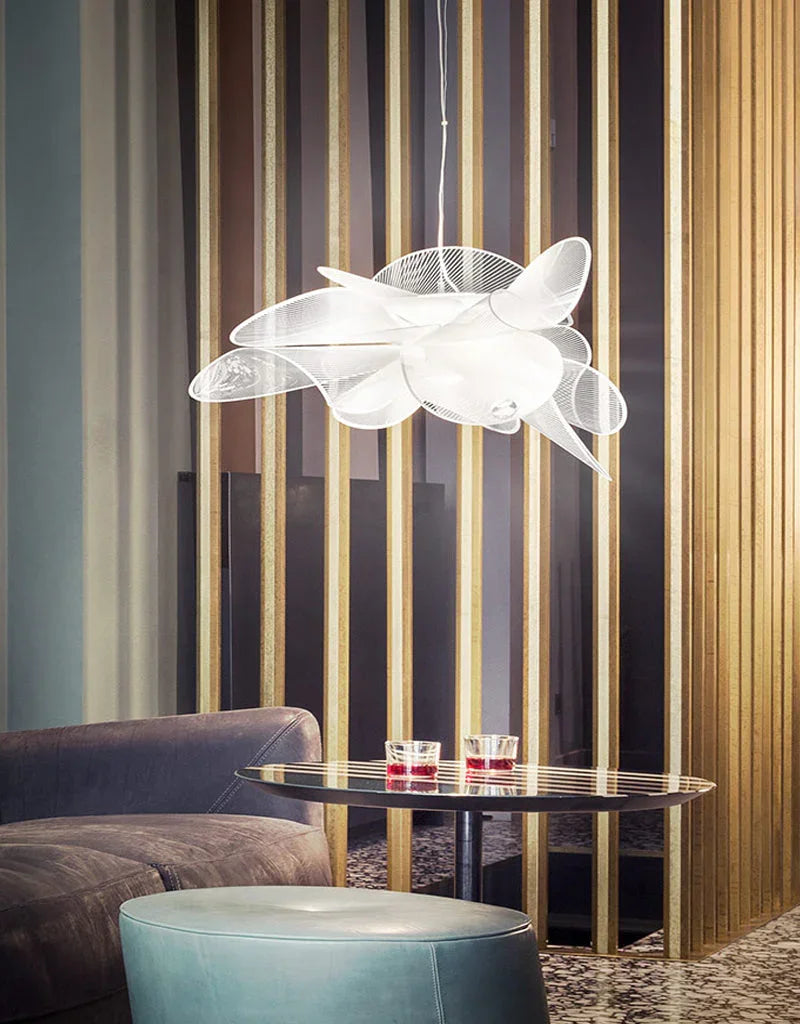Mesh Cloud Iron Pendant Light – Iron detail 28