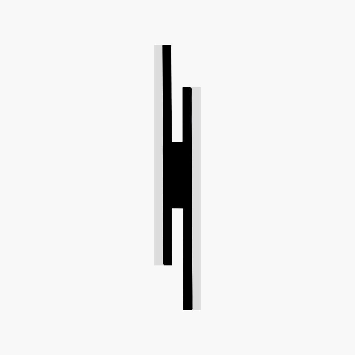 Alana Minimalist H-Shaped Wall Lamp