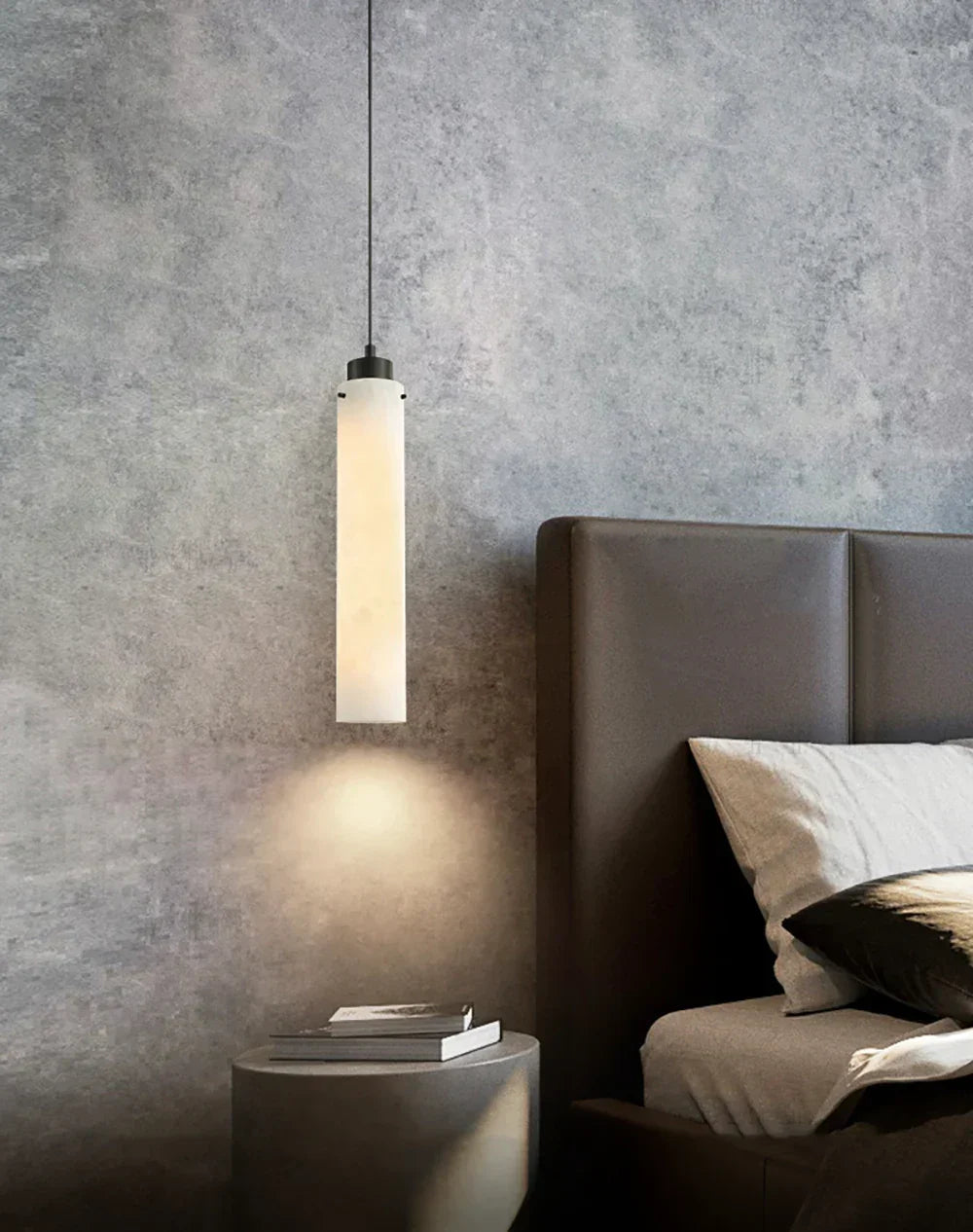 Cylinder Alabaster Pendant Lamp – Alabaster detail 10