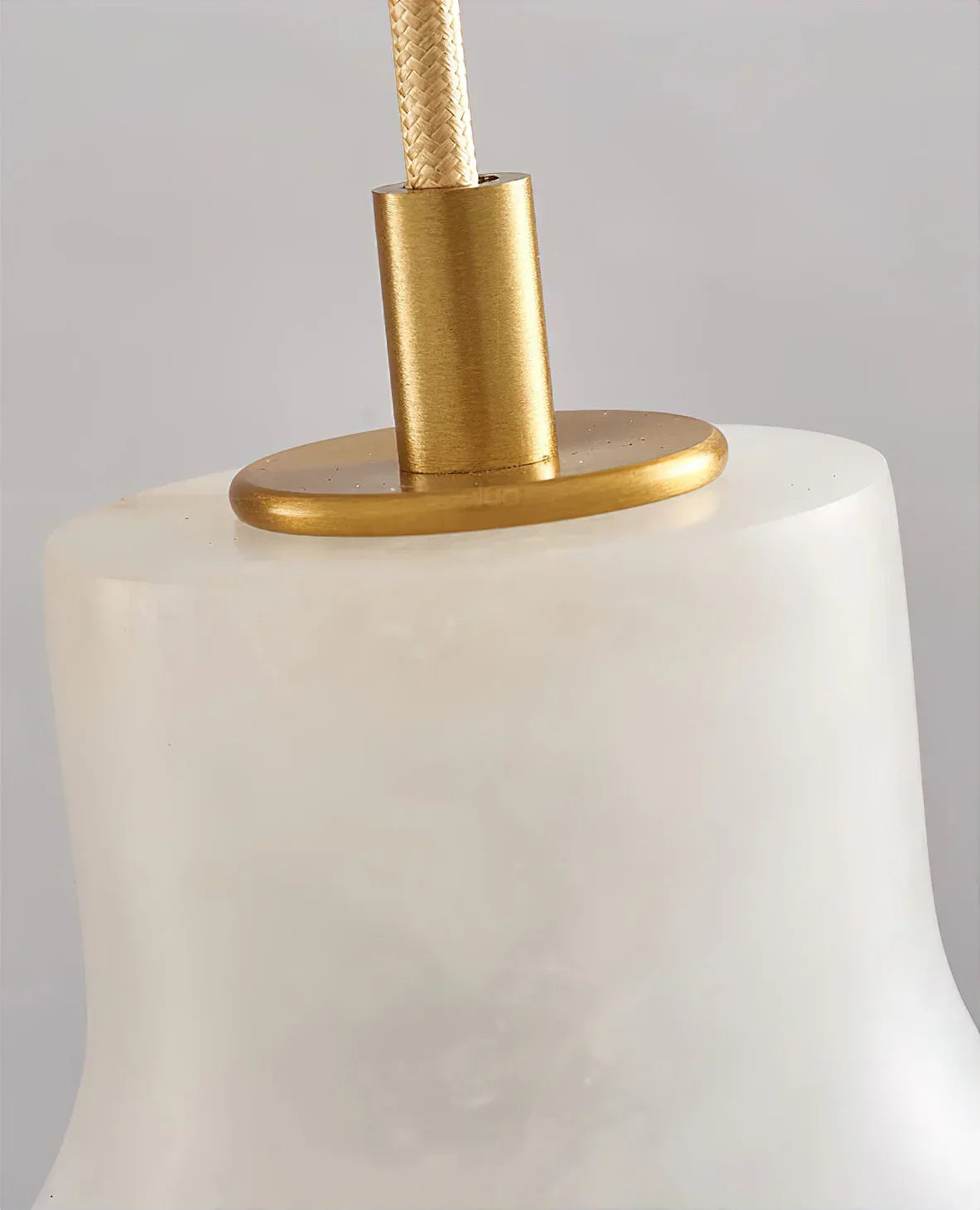 Modern Alabaster Millson Pendnat Light – Alabaster detail 15