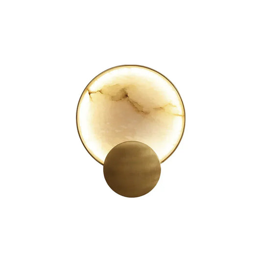 Modern Art Marble Alabaster Wall Lamp