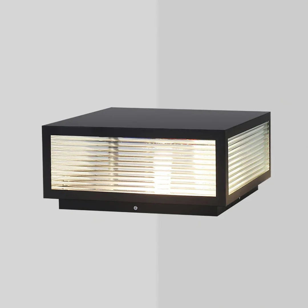 Modern Birillo Glass Garden Outdoor Light – Glass detail 18