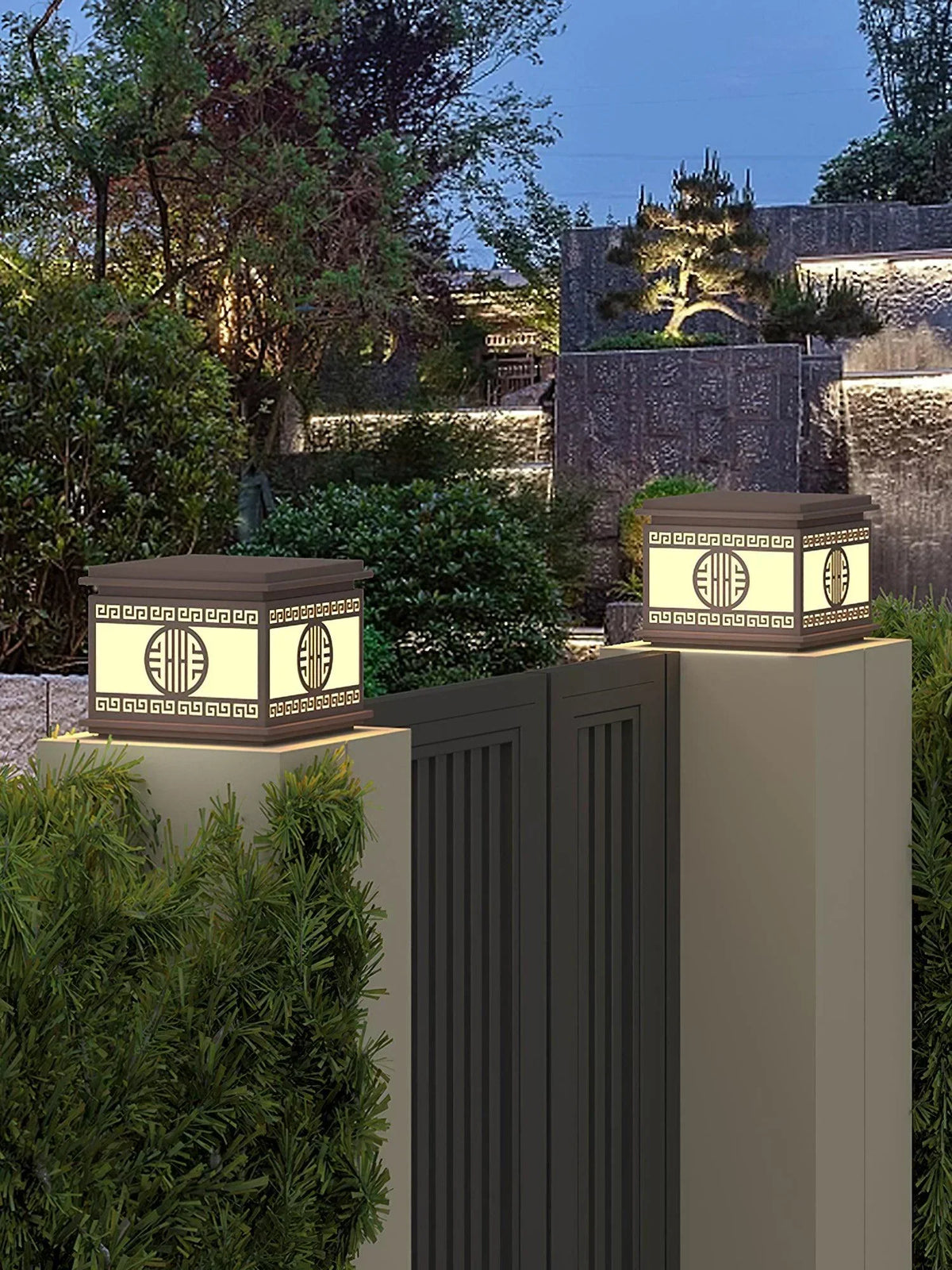 Modern Burano Outdoor Garden Acrylic Light – Acrylic detail 12