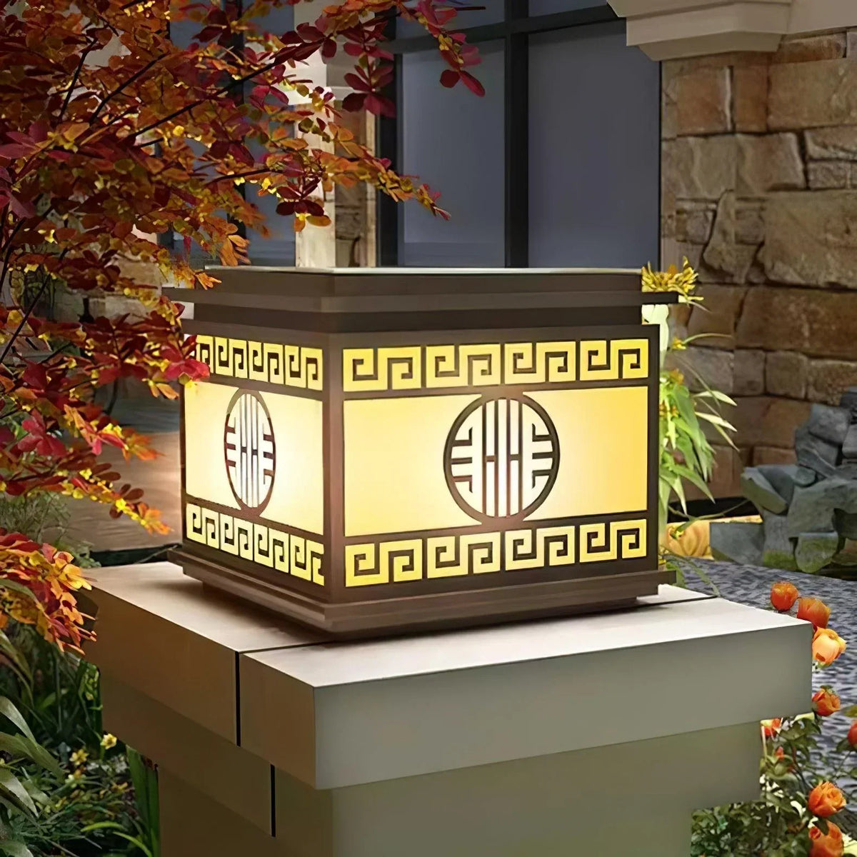 Modern Burano Outdoor Garden Acrylic Light – Acrylic detail 4
