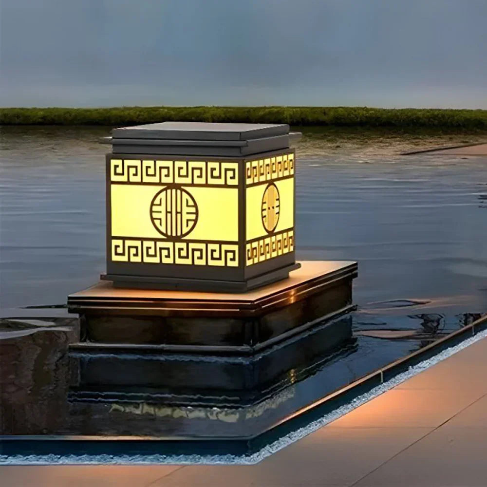Modern Burano Outdoor Garden Acrylic Light – Acrylic detail 5