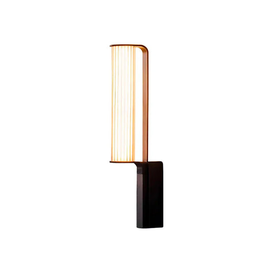 Modern Curved Zenith Arc Outdoor Steel Wall Sconce