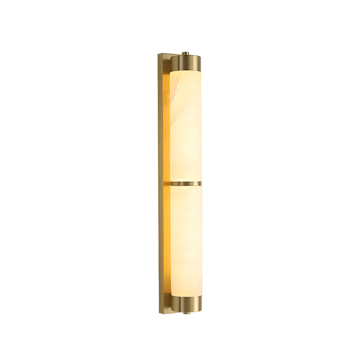Cylindra Alabaster Brass Wall Light – Alabaster detail 32