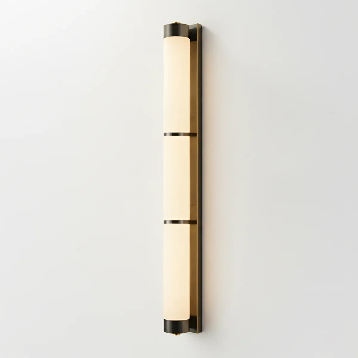 Cylindra Alabaster Brass Wall Light – Alabaster detail 29