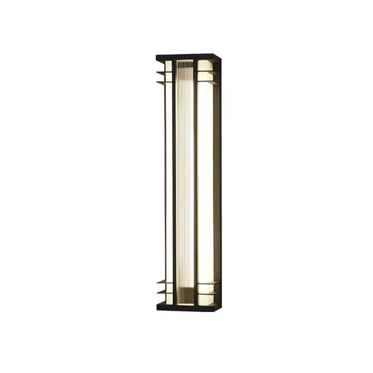 Double Axis Long Outdoor Steel Wall Lamp
