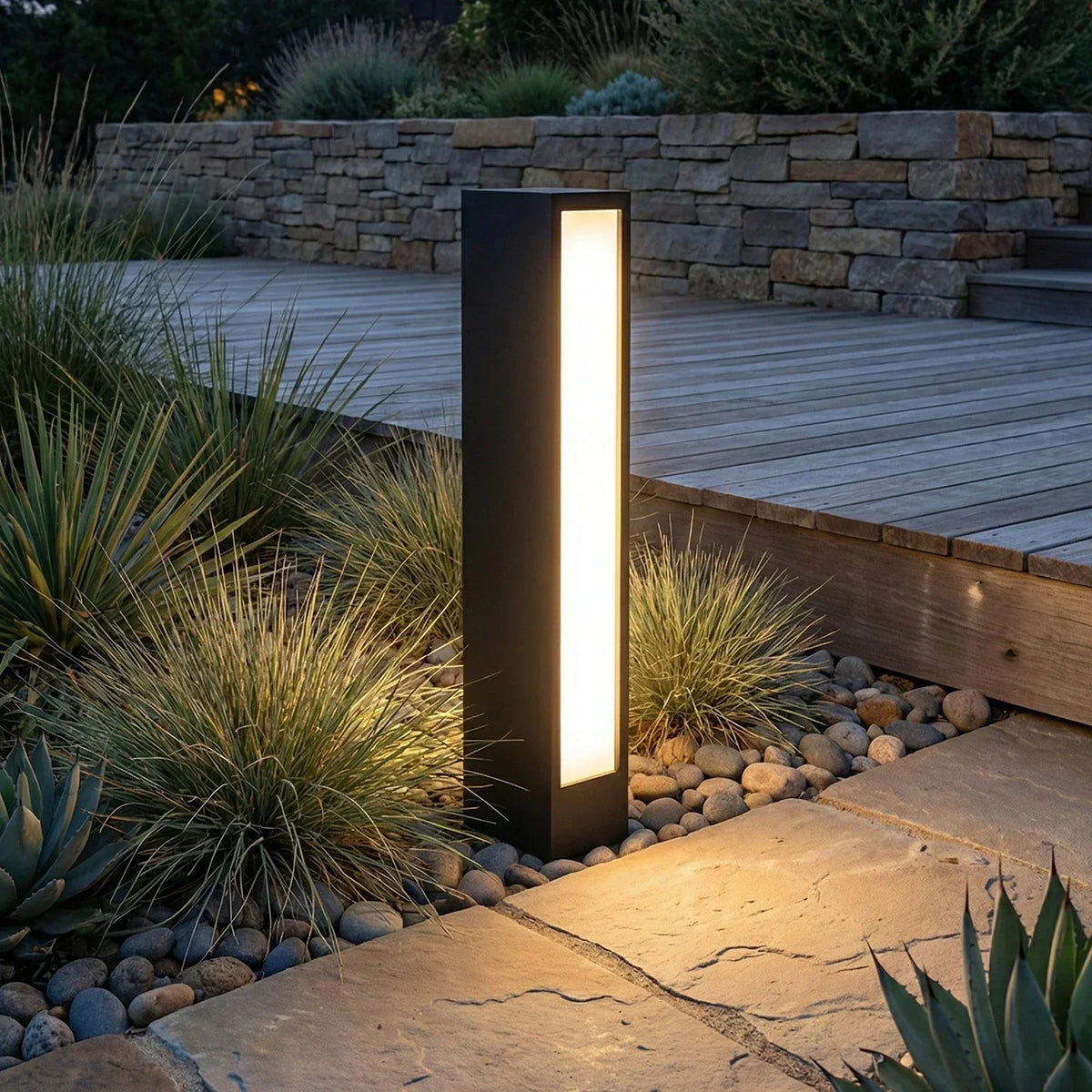 Modern Faro Outdoor Post Lamp – detail 2