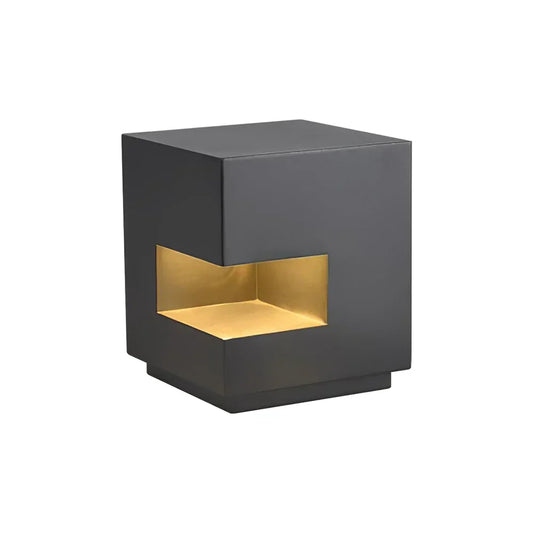Modern Regular Cube Post Outdoor Acrylic Light