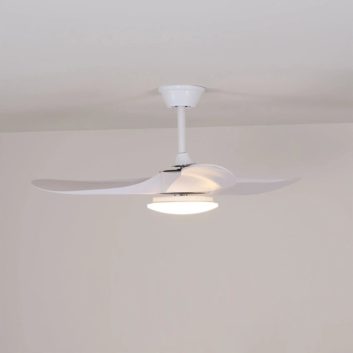 Modern Virelo Tri-Blade Copper Ceiling Fan Light – Copper detail 17
