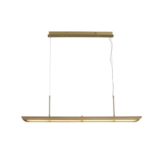Modern Linear Alabaster Pendant Light