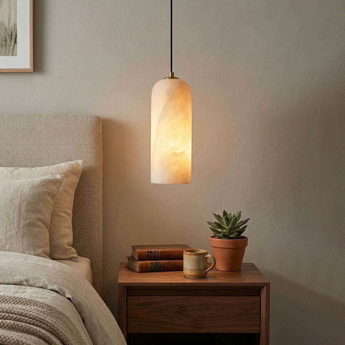 Monty Alabaster Pendant Lamp – Alabaster detail 2