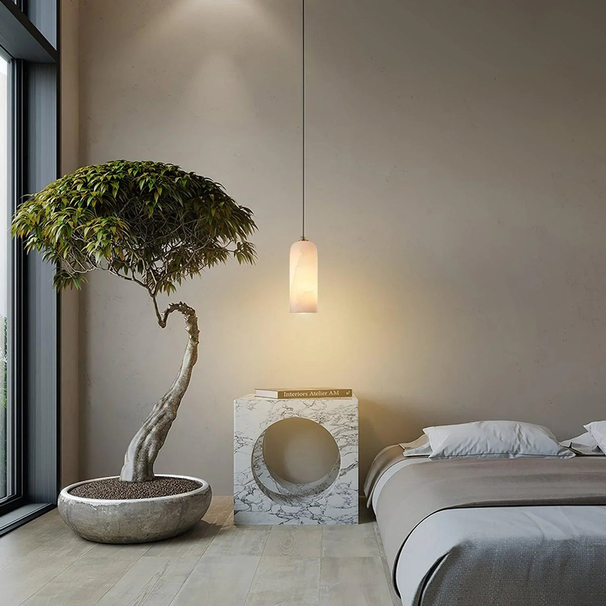 Monty Alabaster Pendant Lamp – Alabaster detail 6