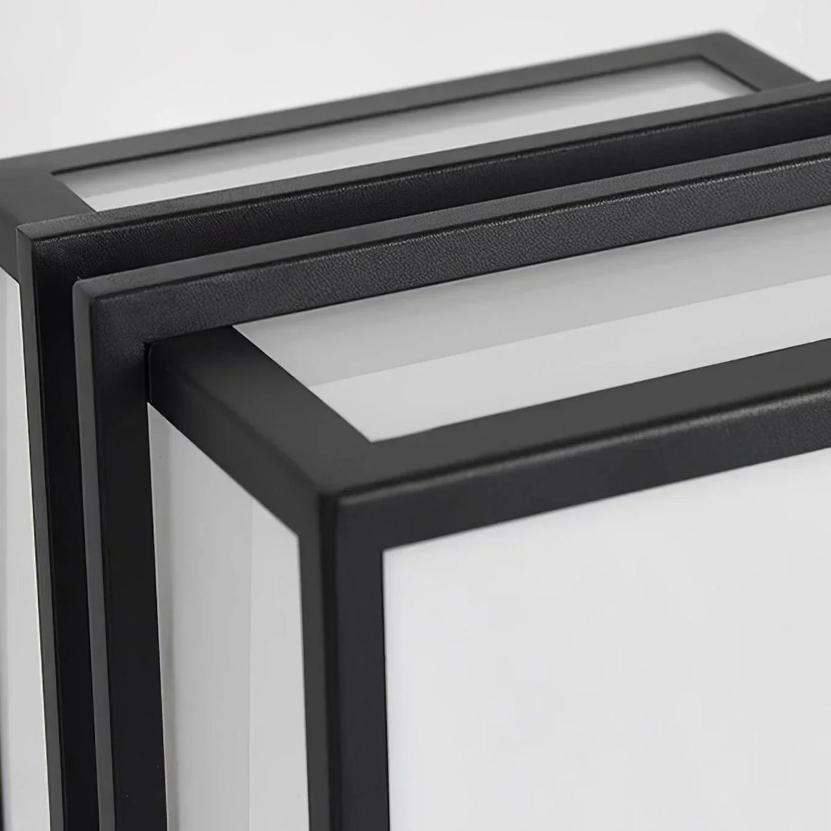 Mountain Acrylic Outdoor Post Steel Light – Steel detail 12