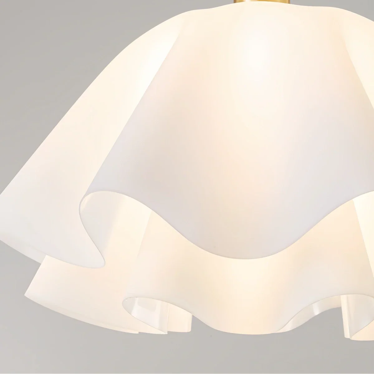 Modern Acrylic Flower Shape Ceiling Light – Acrylic detail 11