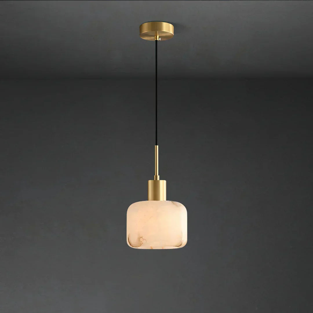 Natural Alabaster Small Pendant Light – Alabaster detail 19
