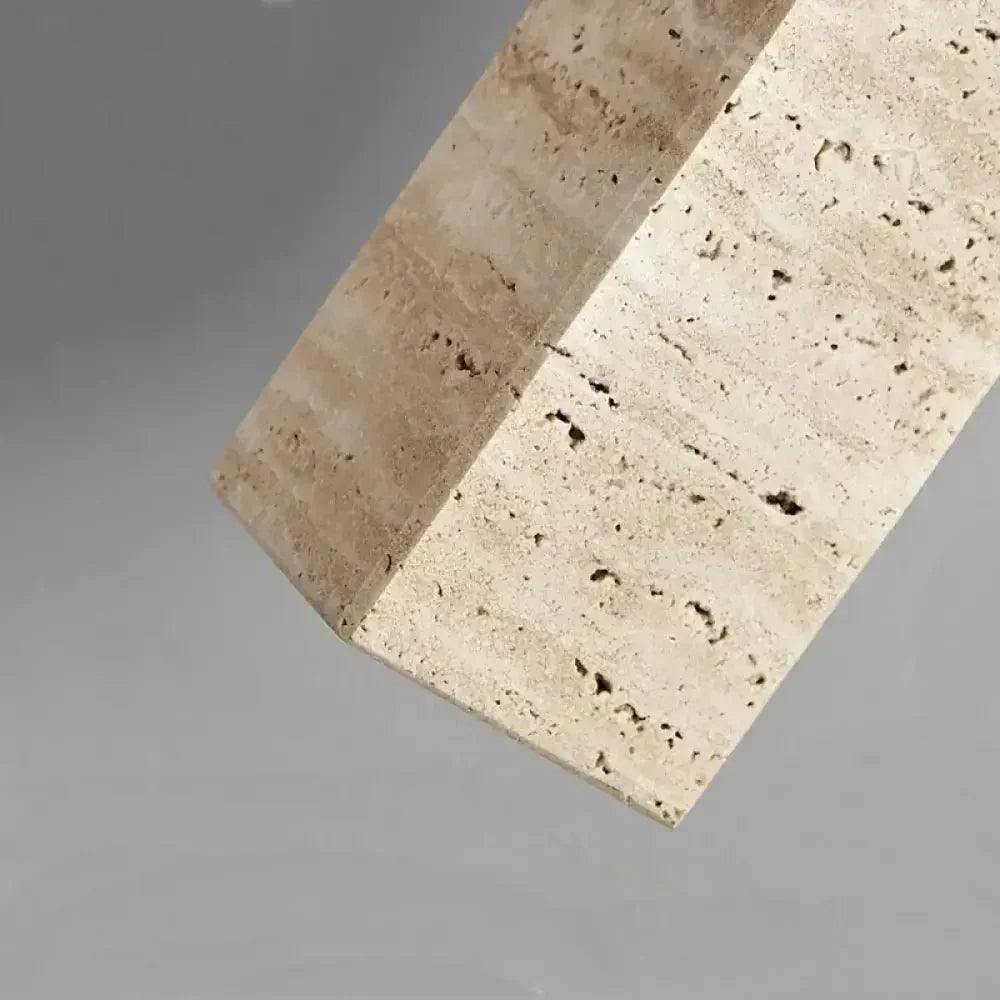 Natural Travertine Pendant Light – Travertine detail 27