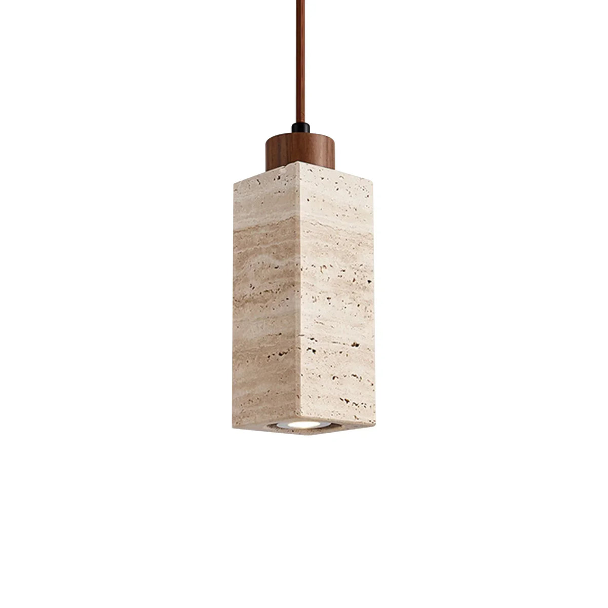 Natural Travertine Pendant Light – Travertine detail 32