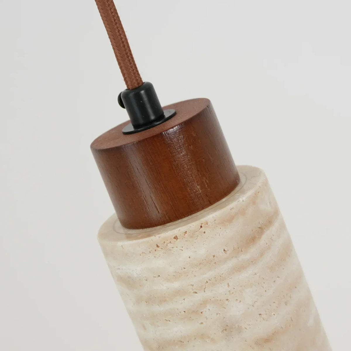 Natural Travertine Pendant Light – Travertine detail 25
