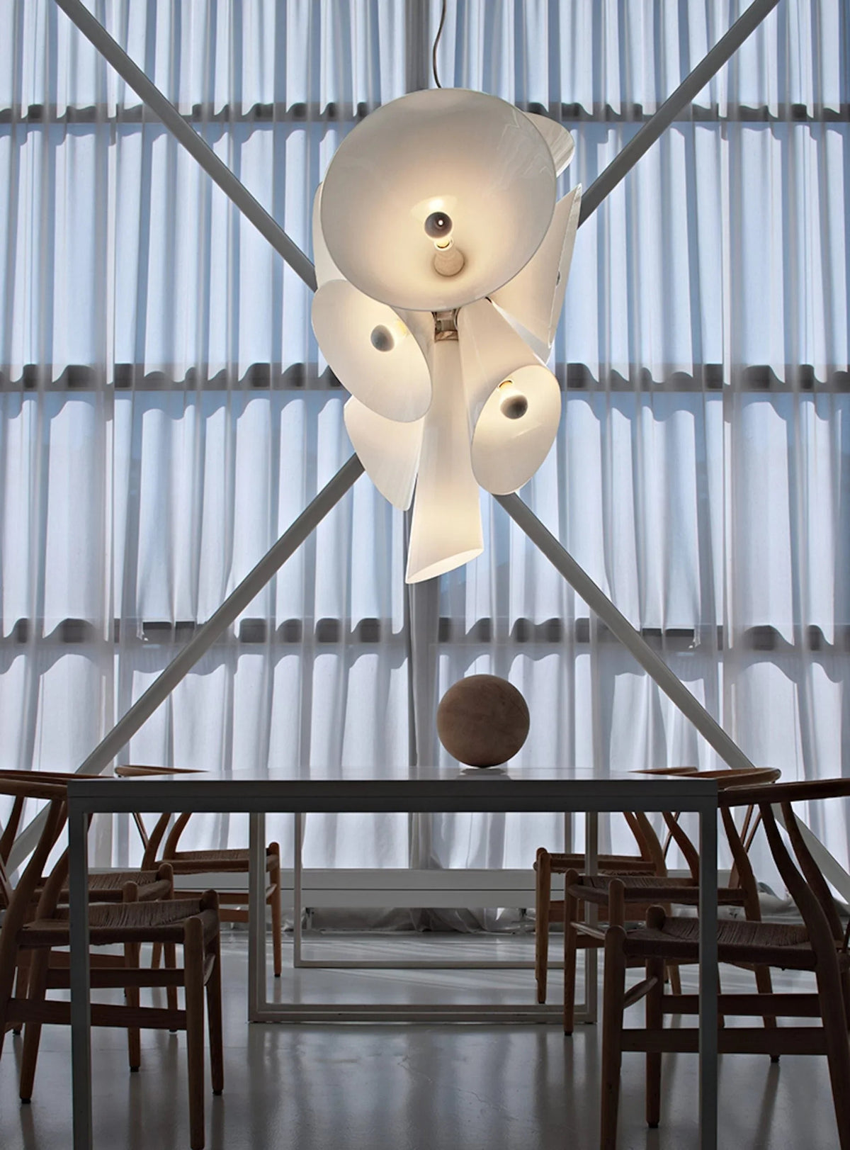 Nebula Glass Pendant Light – Glass detail 11