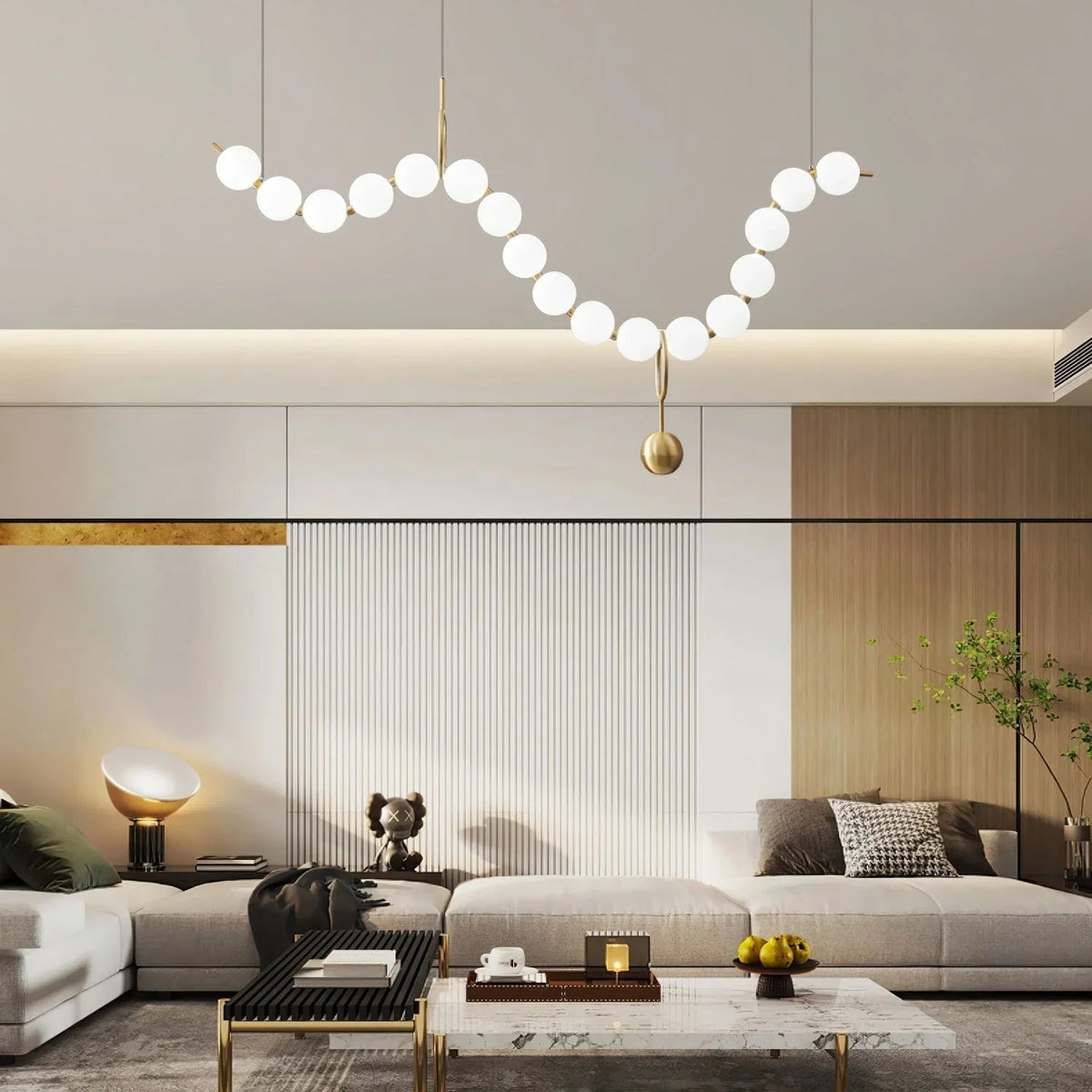 Necklace LED Glass Pendant Lamp – Glass detail 16