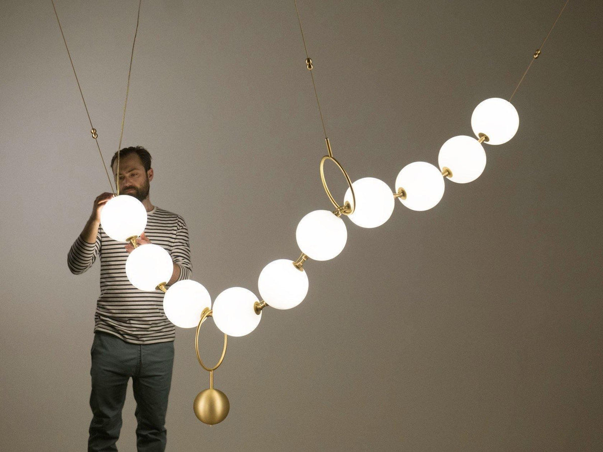 Necklace LED Glass Pendant Lamp – Glass detail 41
