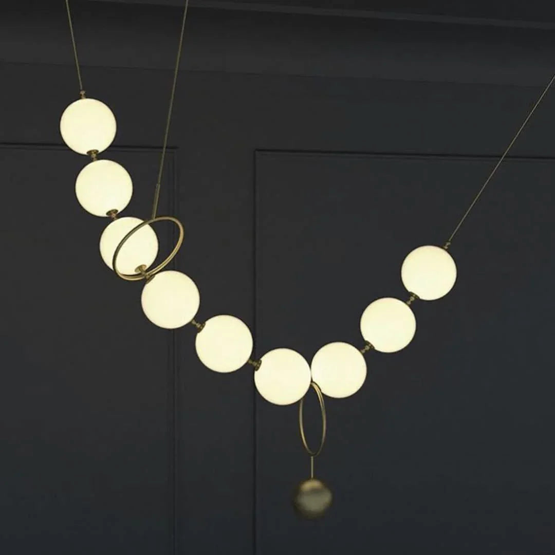Necklace LED Glass Pendant Lamp – Glass detail 59