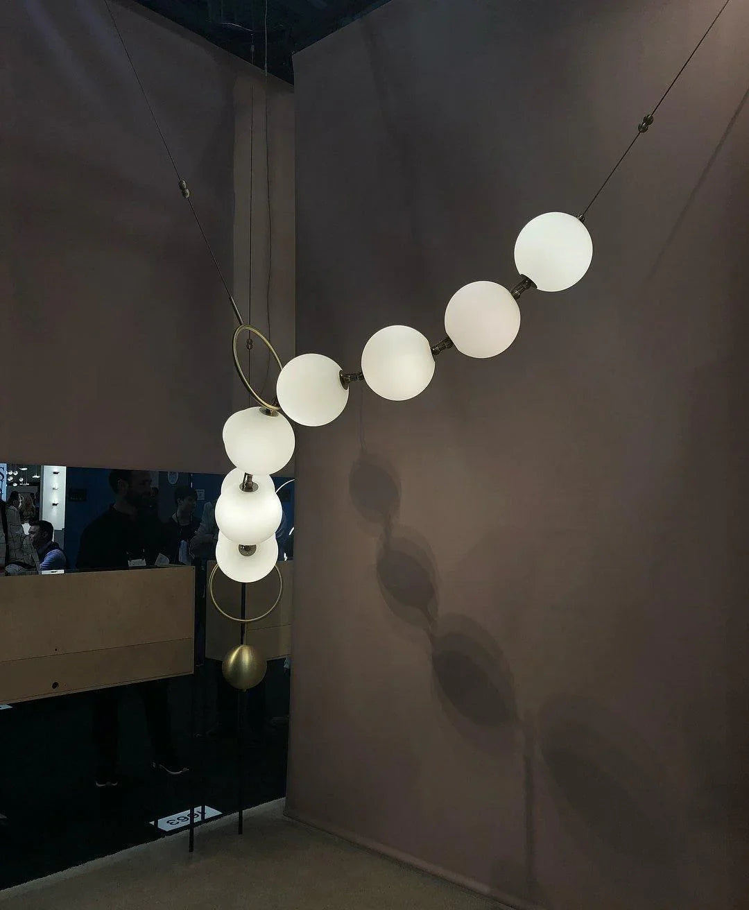 Necklace LED Glass Pendant Lamp – Glass detail 32