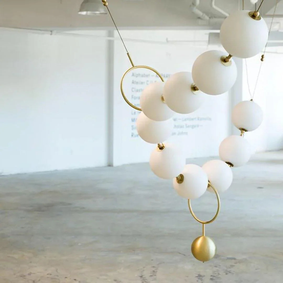 Necklace LED Glass Pendant Lamp – Glass detail 52