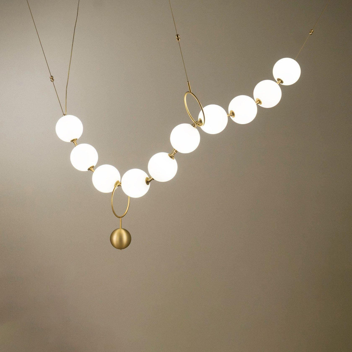 Necklace LED Glass Pendant Lamp – Glass detail 27