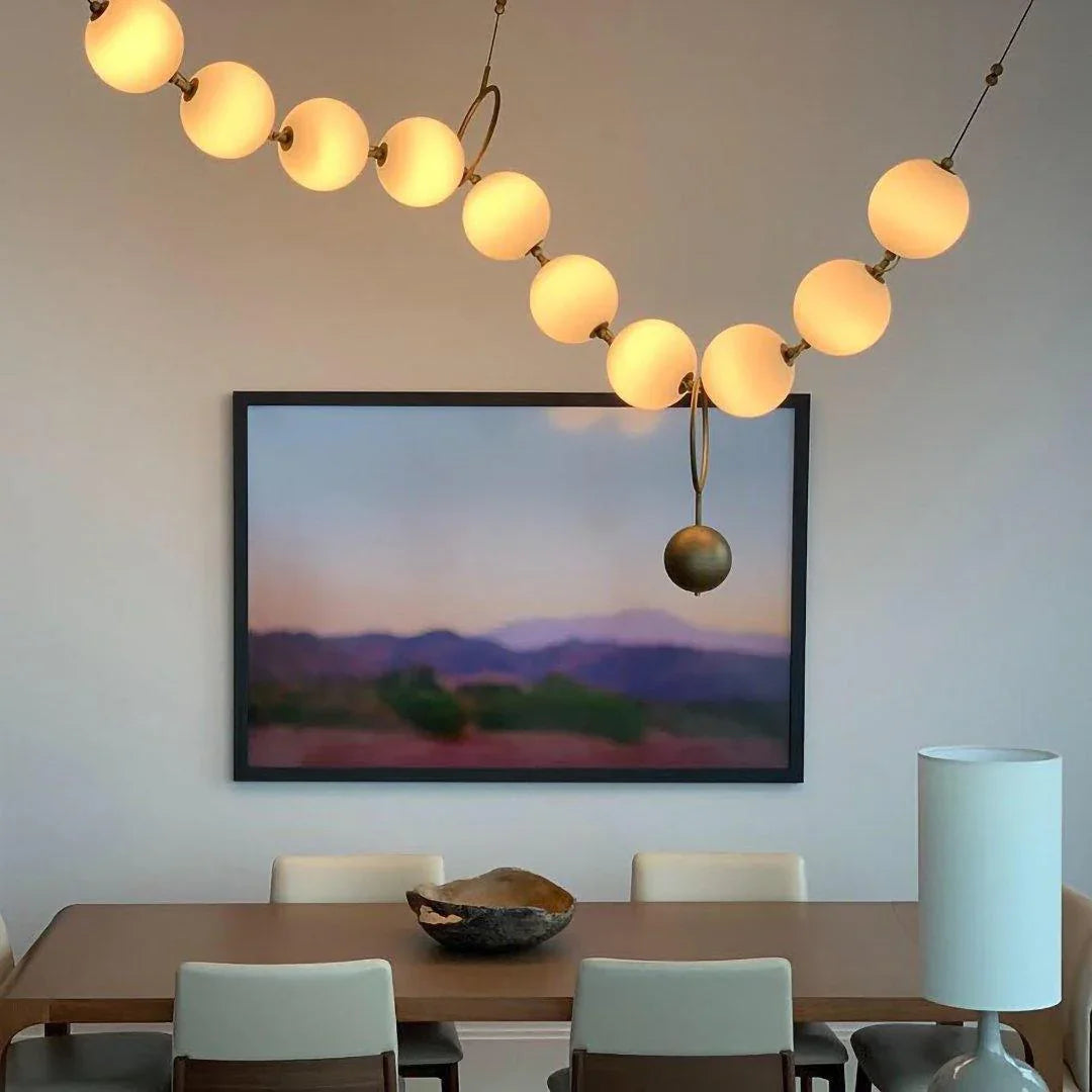 Necklace LED Glass Pendant Lamp – Glass detail 22