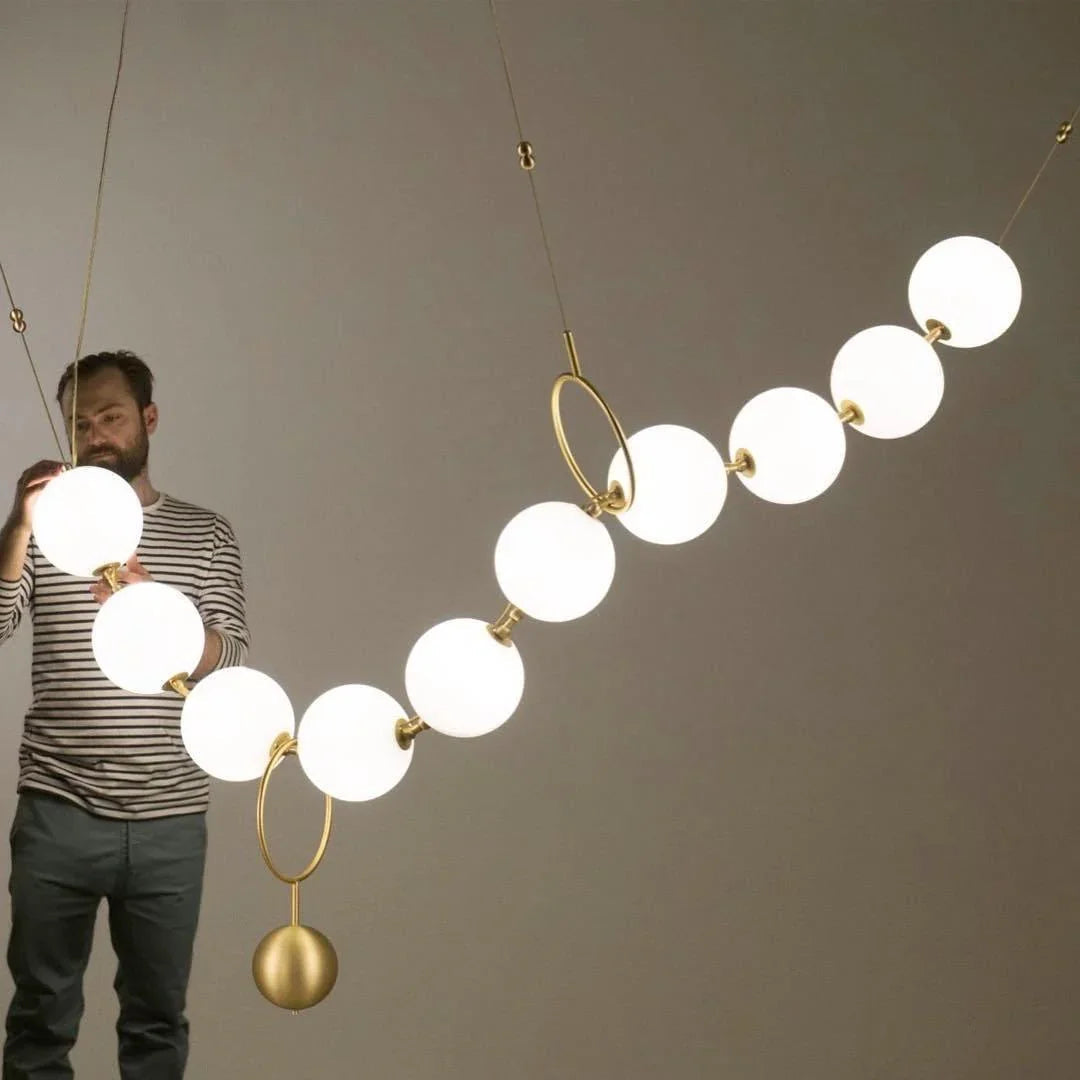 Necklace LED Glass Pendant Lamp – Glass detail 24
