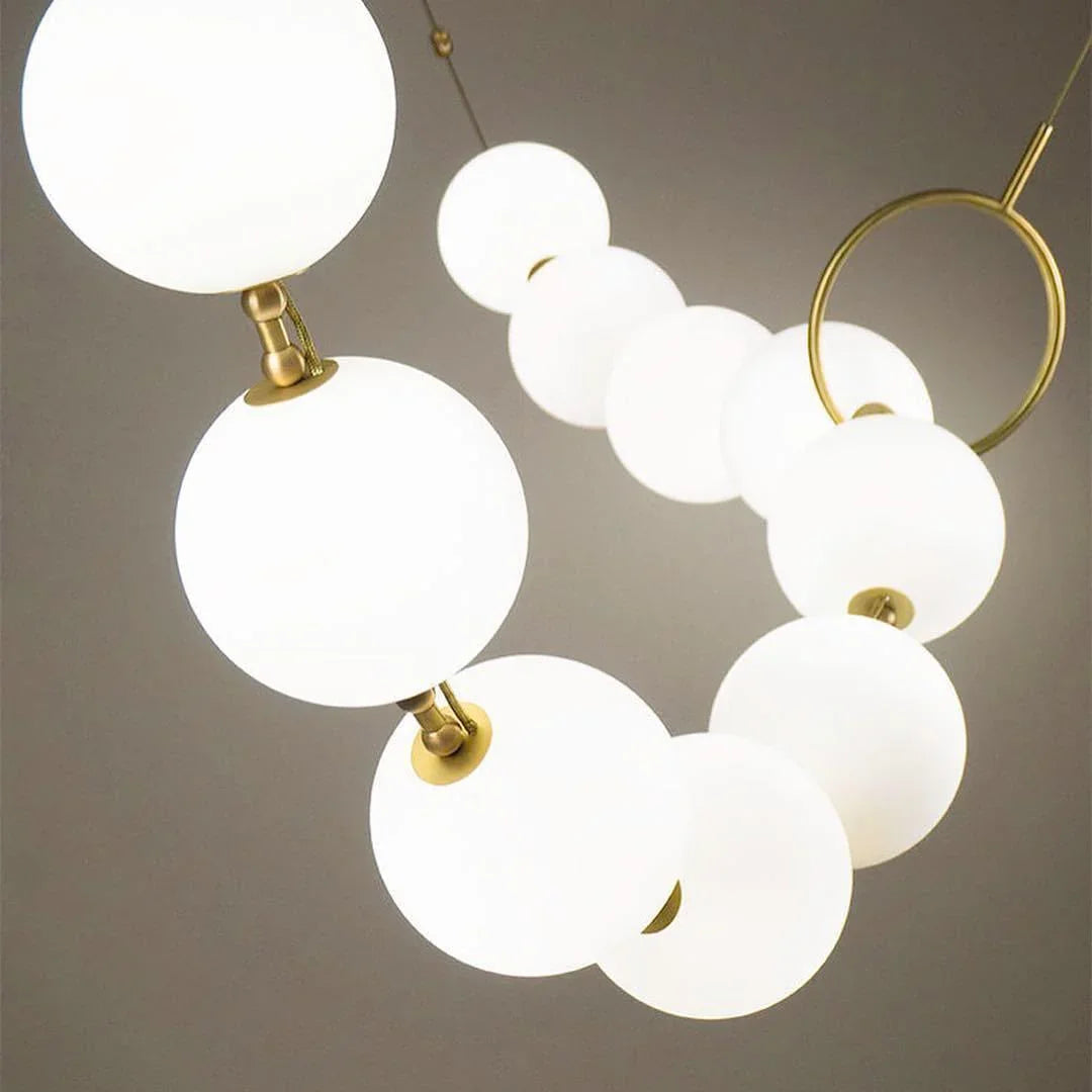 Necklace LED Glass Pendant Lamp – Glass detail 60