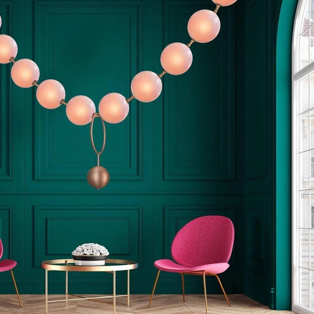 Necklace LED Glass Pendant Lamp – Glass detail 13