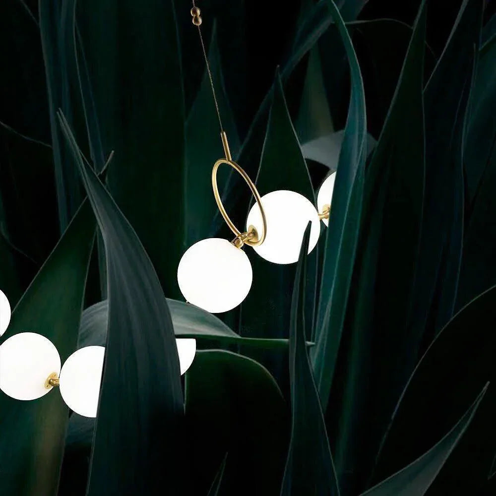 Necklace LED Glass Pendant Lamp – Glass detail 25