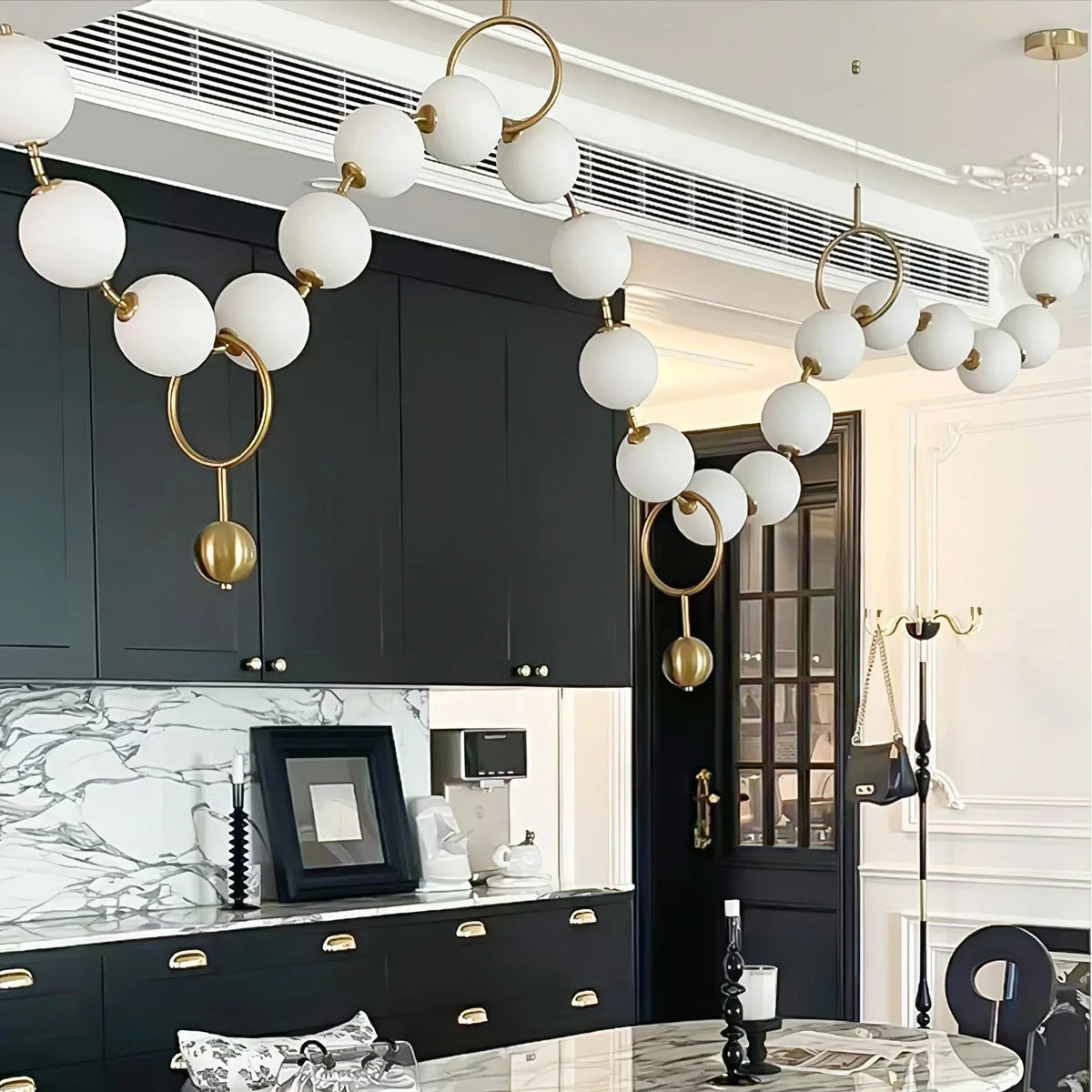 Necklace LED Glass Pendant Lamp – Glass detail 14