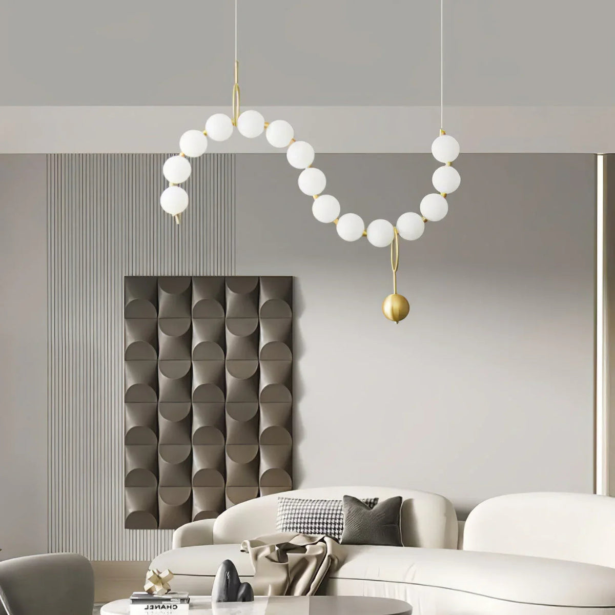 Necklace LED Glass Pendant Lamp – Glass detail 10