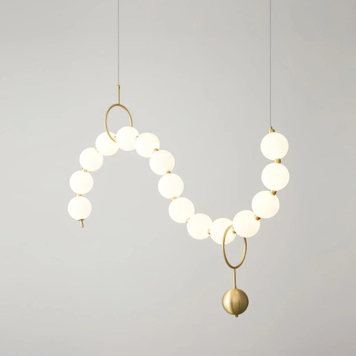 Necklace LED Glass Pendant Lamp – Glass detail 29