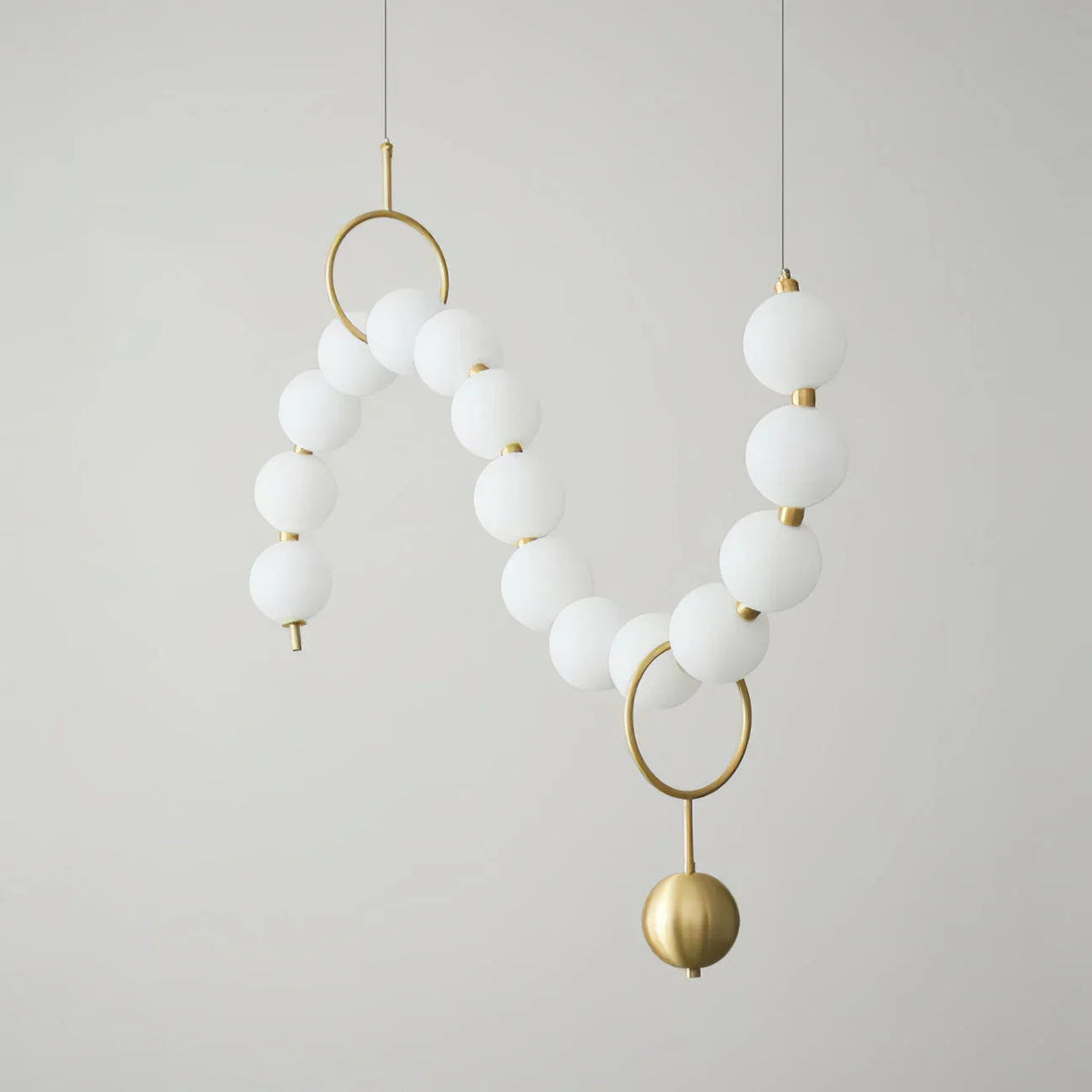 Necklace LED Glass Pendant Lamp – Glass detail 31