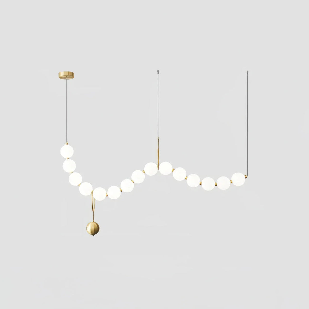 Necklace LED Glass Pendant Lamp – Glass detail 68