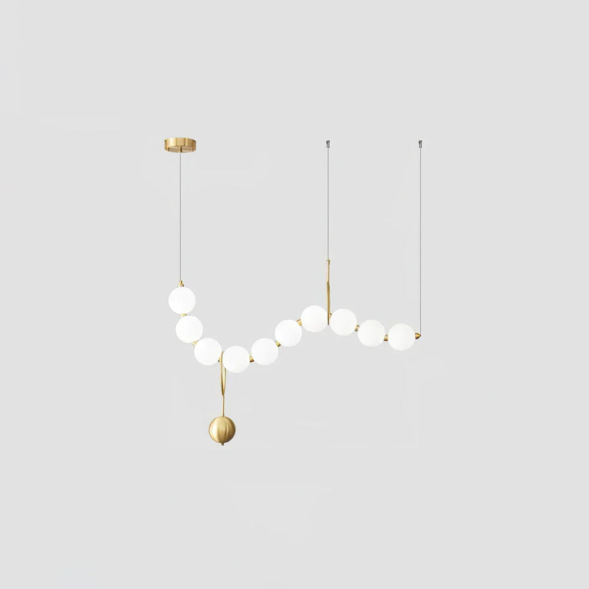 Necklace LED Glass Pendant Lamp – Glass detail 69