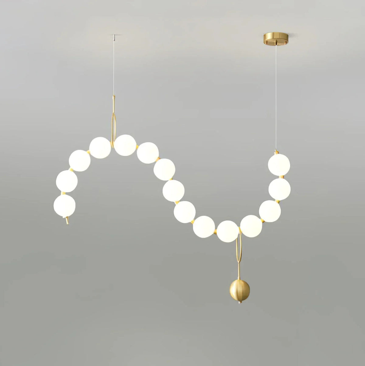 Necklace LED Glass Pendant Lamp – Glass detail 70