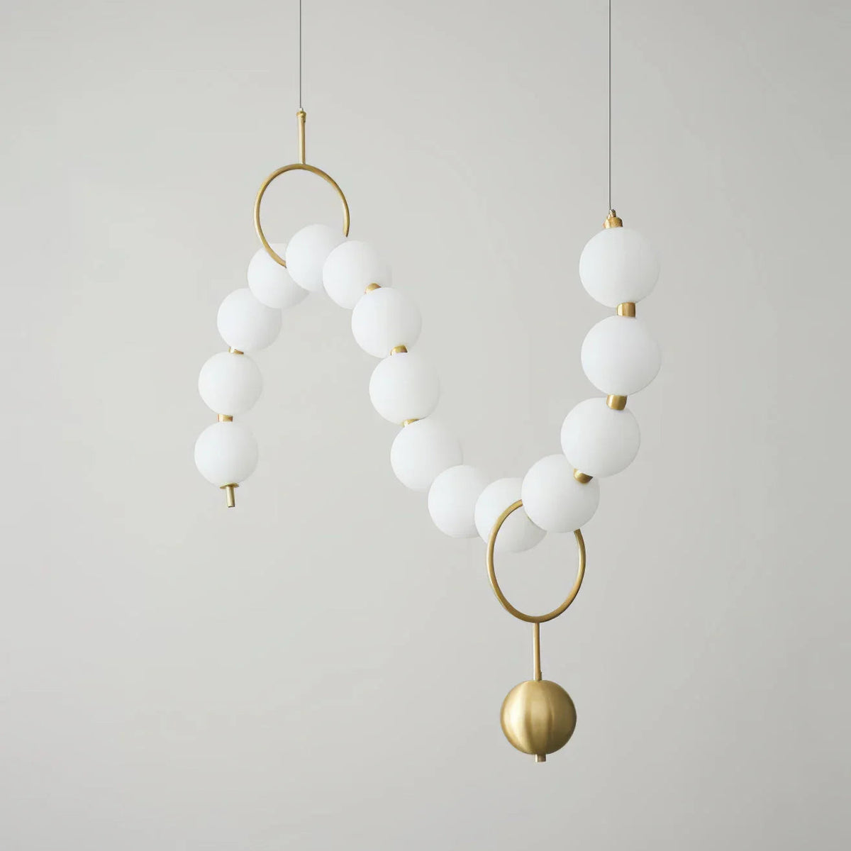 Necklace LED Glass Pendant Lamp – Glass detail 65