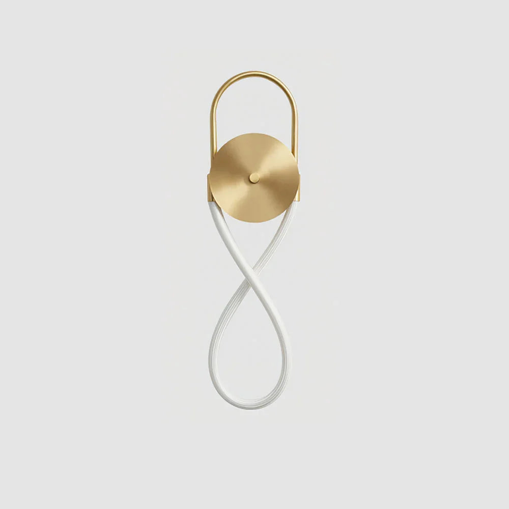 Necklace Loop Brass Wall Lamp – Brass detail 17