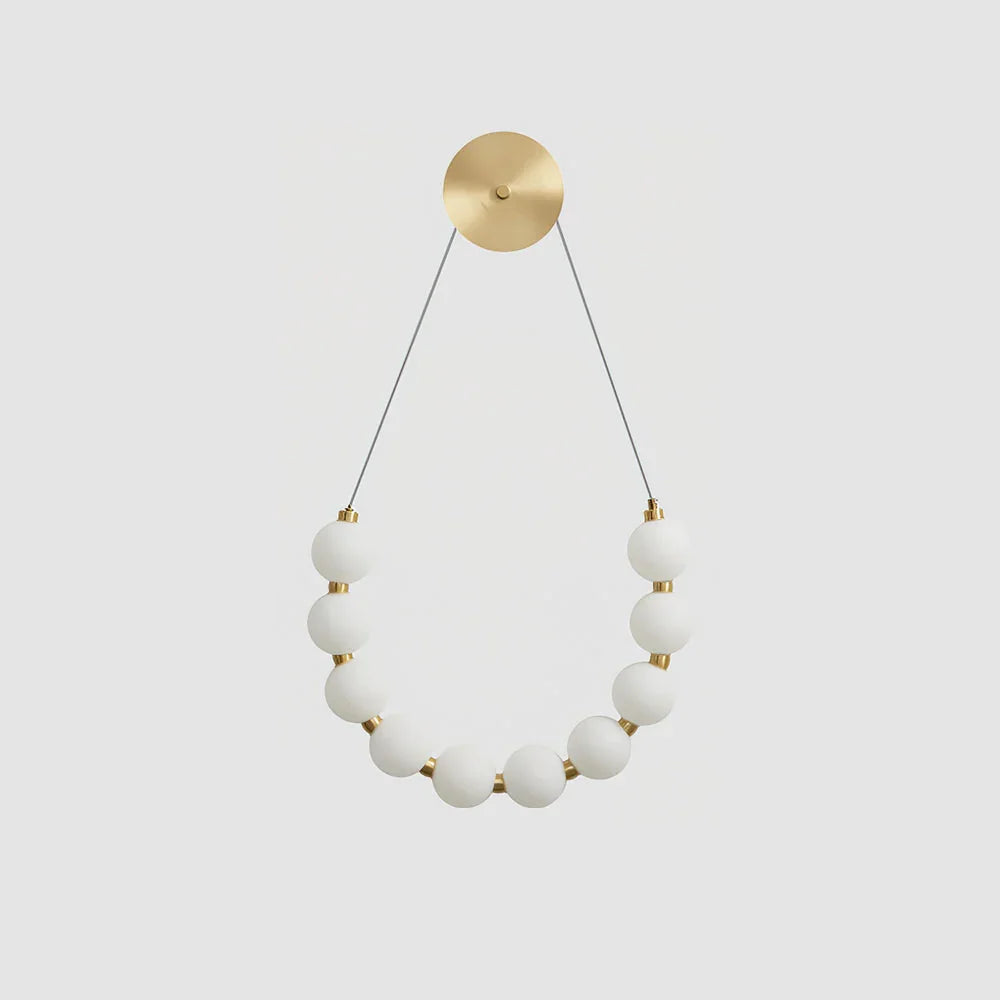 Necklace Loop Brass Wall Lamp – Brass detail 16