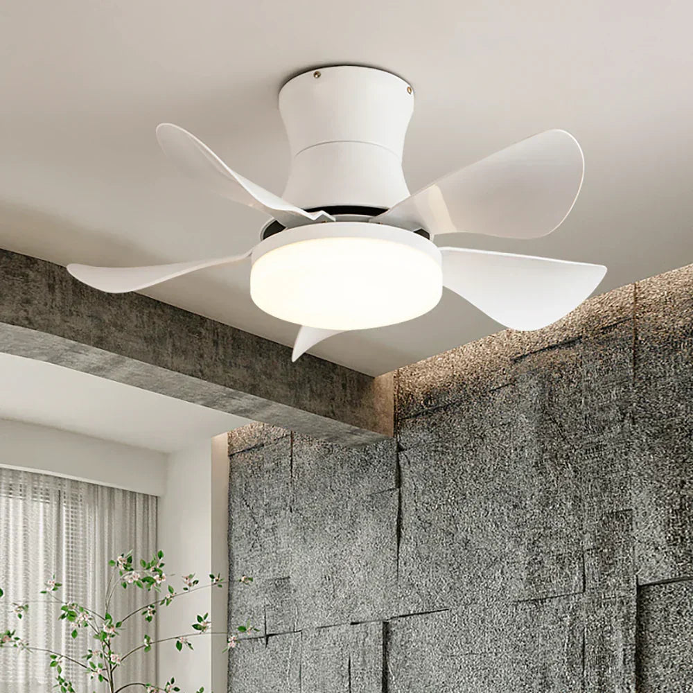 Nordic Blade Black Copper Ceiling Fan Light – Copper detail 2
